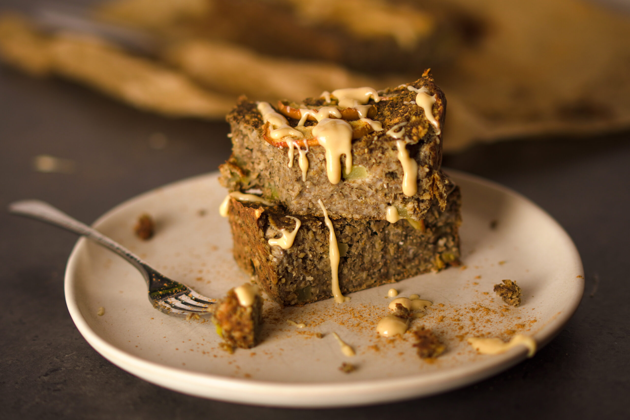 high protein Apfelkuchen