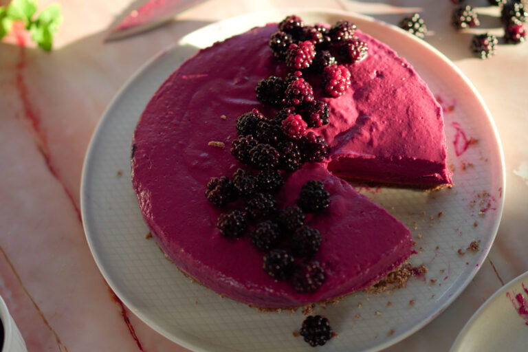 veganer Cheesecake